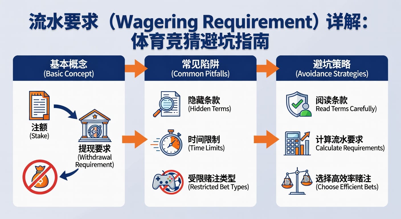 流水要求 sports wagering requirement 全解析