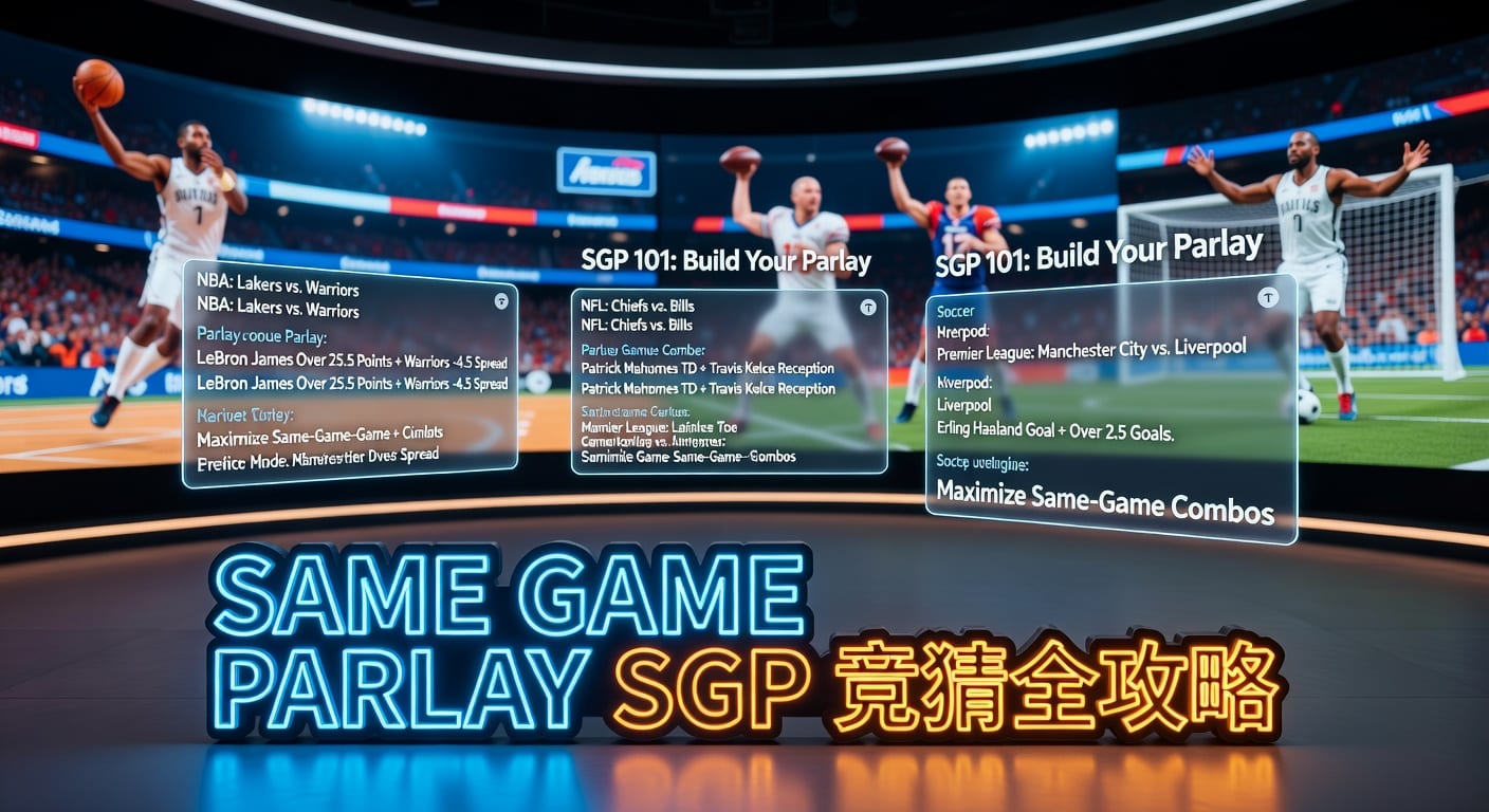 same game parlay SGP：2026年玩法与投注技巧
