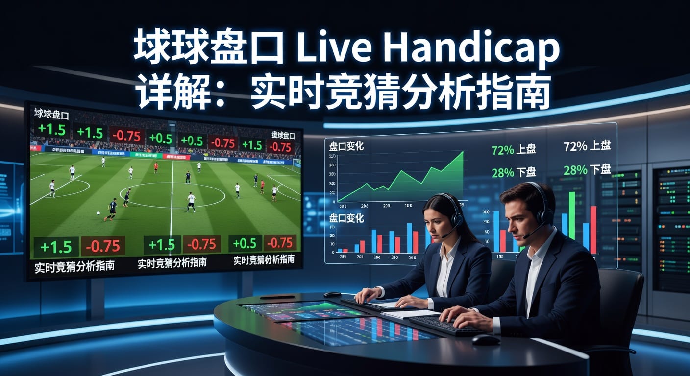 滚球盘口 live handicap 实战解读与判断要点