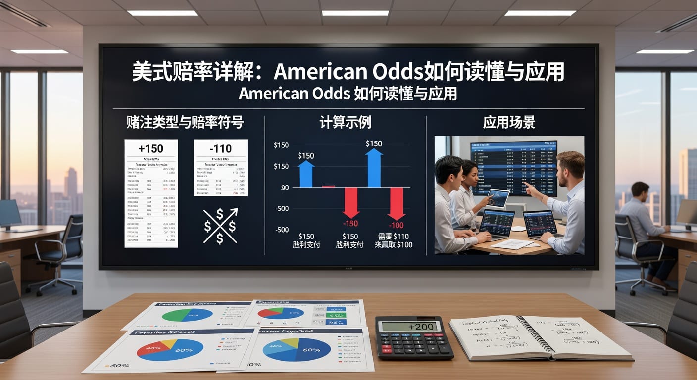 美式赔率 american odds：换算、含义与实战判断