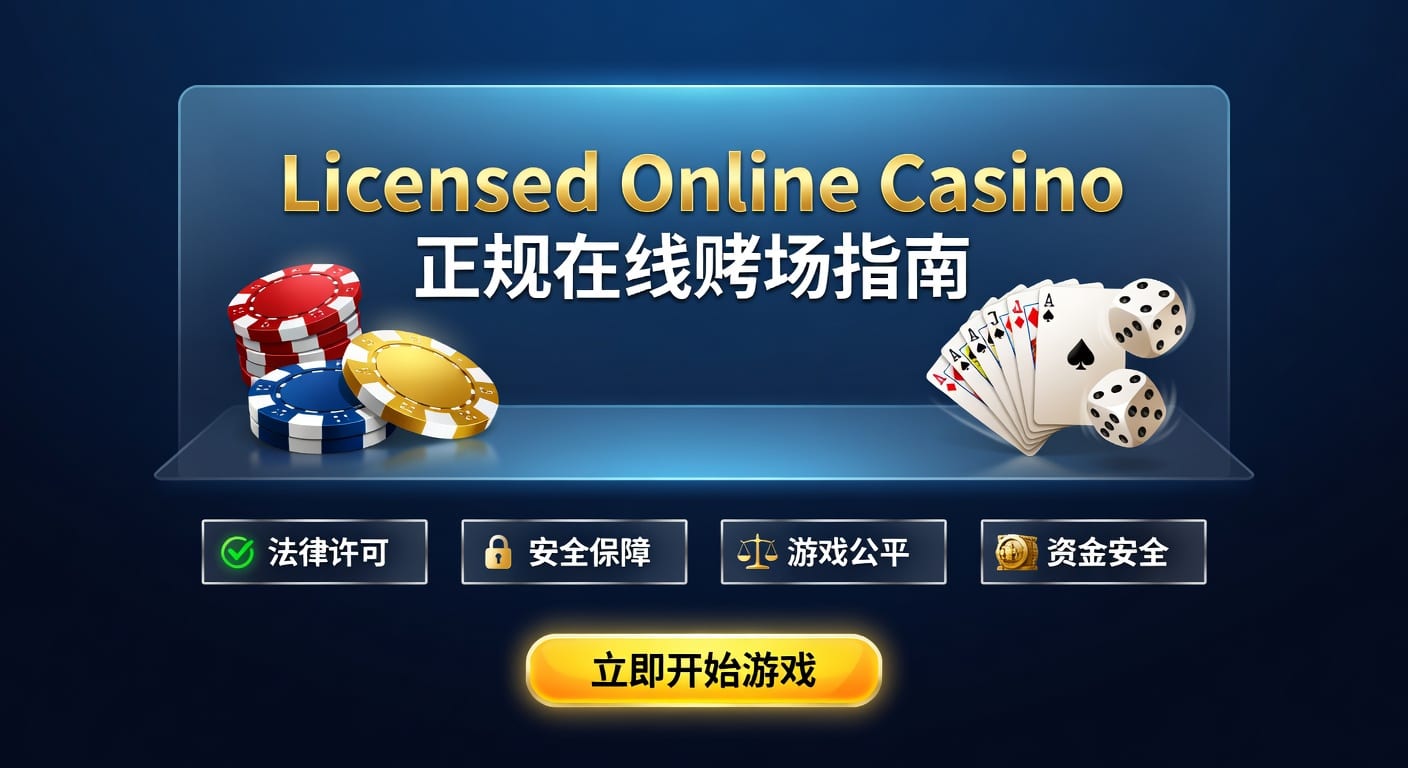 正规在线赌场 licensed online casino：选择与辨别指南